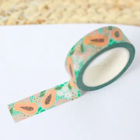 Papaya Washi Tape NEW - Picture 1 of 1